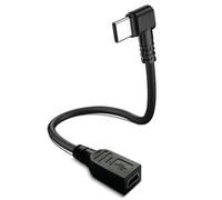 QaMcbulc Mini USB Female to Type C USB Male,Compatible Dash cam hardwire kit Mini USB to Type c USB,car Charger for Gamin