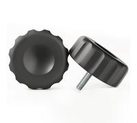 QaMcbulc Mount Knobs for Gar'min Bail Mount,2 Pack,Durable Superior PP Materials Replace Knob Compatible with Gar'min Echomap, VHF Gpsmap, HDS, Elite，f/7xx Series，f/GPSMAP® 7x3 Series
