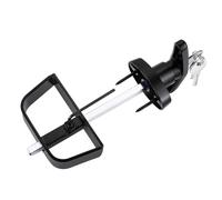 QANVEE 6½" Stem Shed Door Latch T-Handle Lock Kit with 4 Keys,Storage Barn Shed Door Hardware Lock Set