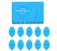 QANYEGN 10 Set Blue Light Glasses Test Kit, Anti Blue Light Test Detection Card, Blue Light Detection Card for Eyeglasses Test