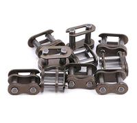 QANYEGN 25H Chain Link, 25H Roller Chain Connector Link, Cast Iron Bike Chain Master Link for Go Kart, Bikes, Motorcycle