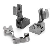 QANYEGN 3Pcs Presser Foot Set, Different Zipper Presser Foot, Lockstitch Sewing Machine Accessories Compatible with S518, S518N, T168