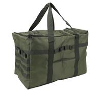 QANYEGN 53L Camping Storage Bag, Large Capacity Thickened Oxford Fabric Storage Bag, Water Proof PVC Inner Camping Cooking Utensils Organizer