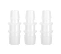 QANYEGN Aquarium Connector, Plastic Variable Diameter Adaptor Fitting Straight Air Pump Hose Fitting, Airline Tubing for Connecting (12mm/20mm interchangeable, 3 pieces per pack)