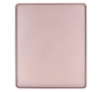 QANYEGN Baking Sheet Pan, Rose Gold Non Stick Pizza Loaf Baking Pan, Carbon Steel Rectangle Baking Tray for Oven Roasting Meat Bread