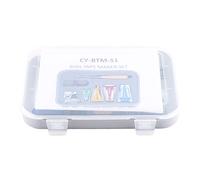 QANYEGN Bias Tape Maker, Bias Binding Maker, Fabric Binding Sew Multifunction Sewing Bias Tape Maker Set for Sewing Project, Arts and Crafts
