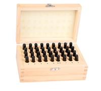 QANYEGN Carbon Steel Number Stamp Set, Number and Letter Stamp Set, Alphabet Number Punch Stamp Tool for Embossing Metal, Plastic, Wood (5mm)