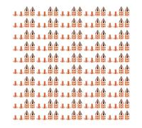QANYEGN Cone Spikes Screwback Studs, Metal Bullets Cone Spikes, Rose Gold Screw Back Studs Spikes Kit for Clothing Shoes Leather Belts Bag (7 * 15mm)