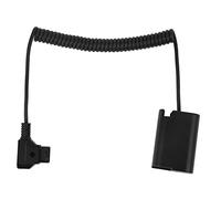 QANYEGN D Tap to DMW DCC17 Dummy Battery, Dummy Battery Power Adapter Cable, Dummy Battery Cable for S5 S5K S5GK GH5II GH6 G9 Digital Camera