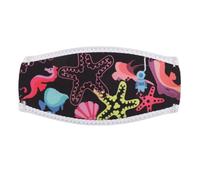 QANYEGN Diving Mask Slap Strap, Neoprene Dive Mask Strap Covers, Adjustable Goggle Hair Protector Wrap for Men and Women Water Sports