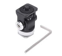 QANYEGN DSLR Camera Field Monitor Mount Holder, Hot Shoe Mounting Monitor Holder, Hot Shoe Mount Adapter with Wrench for Video Photography