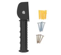 QANYEGN Flip Up Grab Bar, Doorway Flip Assist Handle, Stainless Steel Rubber Support Grip Assist Handle for Doorway Stairs Wall 350lb Load Capacity