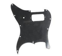 QANYEGN Guitar Pickupguard, Metal Electric Guitar Pickguard, Guitar Pickguard Scratch Plate for Practicing at Home or Performing Stage (Black)
