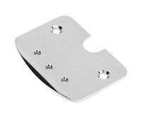 QANYEGN Guitar Tailpiece Metal, Guitar Neck Plate Metal Replacement for 3 String Cigar Box Musical Instrument Accessories
