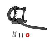 QANYEGN Guitar Tremolo Unit, Vibrato Tailpiece Tremolo, Guitar Tailpiece Vibrato Tool for SG Jazz Guitars Musical Instrument Part (Black)