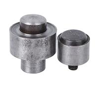 QANYEGN Hand Press Machine Setter, Heavy Duty Hand Press Grommet Machine, Spring Snap Fastener Button Die for Leather Craft Clothing Fabric 5mm