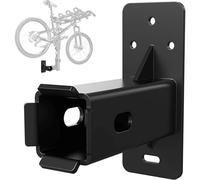 QANYEGN Hitch Wall Mount Bike Rack, Bike Receivers Storage Holder, Metal Trailer Hitch Receivers for Garage Panels, Concrete Walls, Trucks