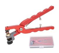 QANYEGN Leather Hole Punch Plier, Wrist Belt Punch Hole Tool, Watch Band Hole Punch Pliers for Belts, Shoes, Fabric, Crafts Projects