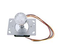 QANYEGN Light Sensitive Arcade Joystick, Colorful Arcade Control Stick with Crystal Ball, Durable Arcade Gaming Accessory