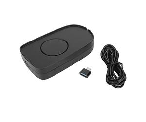 QANYEGN Mouse Jiggler with Adapter, Ultra Quiet Mouse Mover Device, Automatic Mechanical Wiggler Shaker Giggler for Keeping PC Active