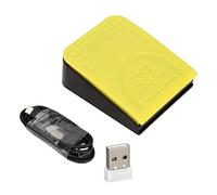 QANYEGN Single Footswitch Pedal, USB Triple Connection Mode Foot Pedal, Footswitch Pedal for 2.4G and Wired USB Connectivit