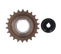 QANYEGN Single Freewheel, 22T Freewheel with Right Drive Adapter, Single Speed Bike Freewheel for MY1016Z MY1016 MY1018 MY1020 Motor