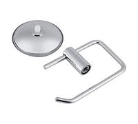 QANYEGN Stainless Steel No Drilling Toilet Roll Dispenser, Pendle Toilet Roll Holder, Wall Mounted Toilet Roll Holder for Bathroom, Kitchen