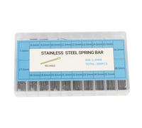 QANYEGN Watch Split Pin, Stainless Steel Wristwatch Strap Bracelet Split Pins, 1.0mm Split Pins Bars for Watch Repair Parts Assortment