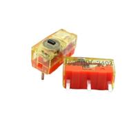 Qaonsciug 2/10Pcs 3Pins Dustproof Gold Switches Button 100 Million Clicks Gold Contactors