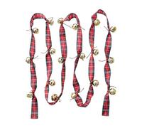 Qaonsciug 2. Festive Fabric & Metal Toll Bells With Strong Frame For Indoor Garnishes In Dynamic Rose Theme Christmas Tree Toll Wreath