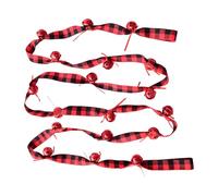 Qaonsciug 2. Festive Fabric & Metal Toll Bells With Strong Frame For Indoor Garnishes In Dynamic Rose Theme Christmas Tree Toll Wreath