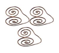 Qaonsciug 2. Open Helical Copper Hand Jewelry Adjustable Spiritual Metal Texture For Energy Grounding Daily Use Handmade Copper Cuff
