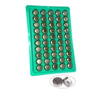 Qaonsciug 50/100Pcs AG13 LR44 A76 357 357A LR1154 SR1154 SR44 1.55V Alkaline Battery For Watch Calculator Car Remote Clock Toy Calculator Miniature Electronic Device Electronic Gadget