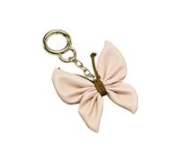 Qaonsciug Adorable Butterfly Keychain Cute Keyring Simple Cell Phone Anti-lost Lanyard Ornament For Friend Family Leather Keychain Pendant Keychains Accessory