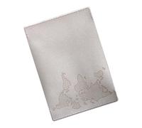 Qaonsciug Beginner Friendly Travel Diary Passports Covers Passports Holder Featuring Embroidery Design and Card Storage Compartments Passport Cover Crosses Stitches