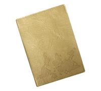 Qaonsciug Beginner Friendly Travel Diary Passports Covers Passports Holder Featuring Embroidery Design and Card Storage Compartments Passport Cover Crosses Stitches