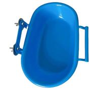 Qaonsciug Bird Shower Tray Birdcage Addon Screw Bath Tub Parrots Bathtub Birdcage Water Bowl Feeder Budgies Cage Accessories Water Bowl For Birds