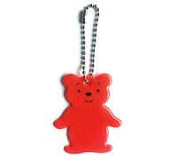 Qaonsciug Child Reflectors Keyrings Cute Reflective Bear Gear Backpacks Strollers Jackets Safe Reflector Keychain Outdoor Reflector Reflective Bear Keychain Pendant