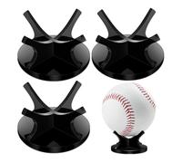 Qaonsciug Clear Acrylic Sports Rack For BaseBALLs Golfs Tennis SoftBALLs Collections Display Stand Modern Storage Shelf