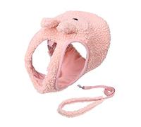 Qaonsciug Collar Harness Leash Adjustable Plushes Pet Traction Kitten Dog Vest Collar Supplies Pet Harness Vest Belt