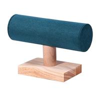 Qaonsciug Elegant Showcases Rack Watch Wooden Jewelry Holder Stand for Retailers and Collectors