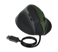 Qaonsciug Ergonomic Computer Vertical Cord 1600DPI Adjustable 1600DPI Quiet Clicking USB Right Hand For Office Long Use Cord Ergonomic