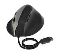 Qaonsciug Ergonomic Computer Vertical Cord 1600DPI Adjustable 1600DPI Quiet Clicking USB Right Hand For Office Long Use Cord Ergonomic