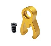 Qaonsciug Folding Bike Headpost Catcher Aluminum Handlebars Hook Cycling Front Fork Head Tube Fixing Buckle Folding Bike Frame Fixed Crabs Clamp