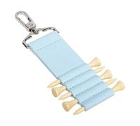 Qaonsciug Golfs Ball Marker Case With Quickly Release Clip Ergonomic Keyring Attachments For Active Lifestyle Enthusiasts Golf Tees Keychains Organizers