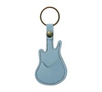 Qaonsciug Guitar Picks Case Keychain Picks Organizers Bag Pendant PU Leather Storage Tool for Various Musical Setting Strong Grip Pick Keeper