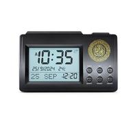Qaonsciug Islams Azan Timekeeping Clock Modern Islams Azan Clock LCD Display Prayer Alarm With Snooze Upgrades For Muslims