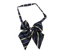 Qaonsciug Kid Striped Tie For School Graduation Boy Neckties Bow For Pre-tied Ties For Boy Pre-tied Neckties Uniform Striped Tie