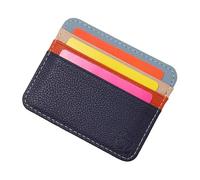 Qaonsciug Modern PU Leather Card Holder Compact Wallet Keep Your Cards Securely Stored for Business Essential Work Or Daily Use Unisex Business Card Holder