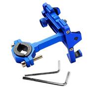 Qaonsciug Motorcycle Phone Holder 360 Degree Rotating Scooter Handlebar Mounted Aluminum Mobile Cradles Shockproof Stand Motorcycle Mount For All Phones